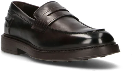 Doucal's Flat Shoes Brown Bruin