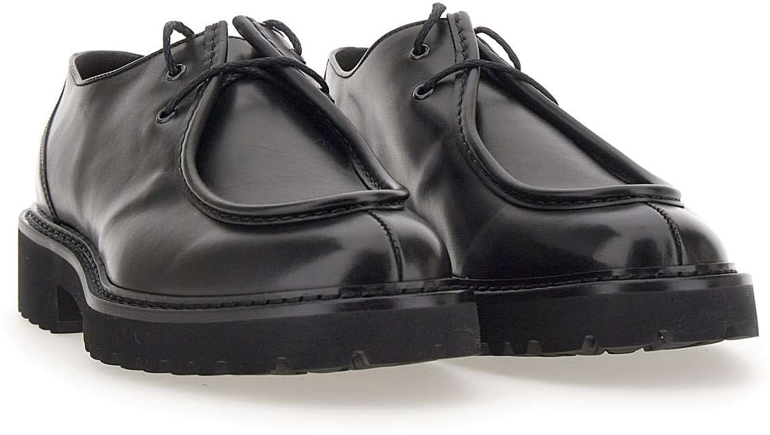 Doucal's Flat Shoes Black Zwart