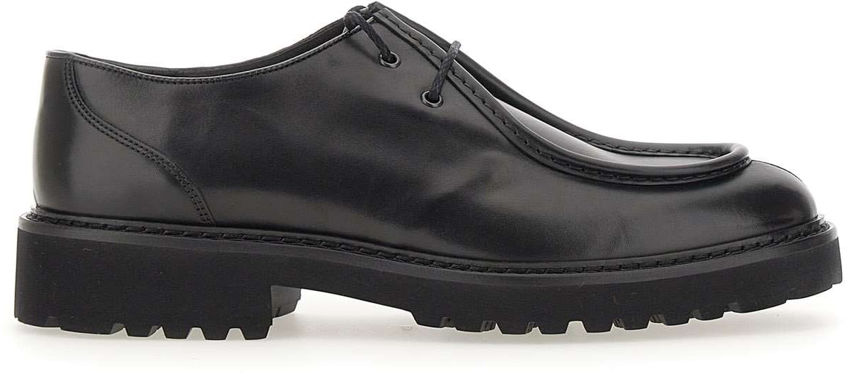 Doucal's Flat Shoes Black Zwart