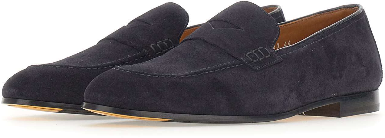 Doucal's Doucal''S Flat Shoes Blue Navy