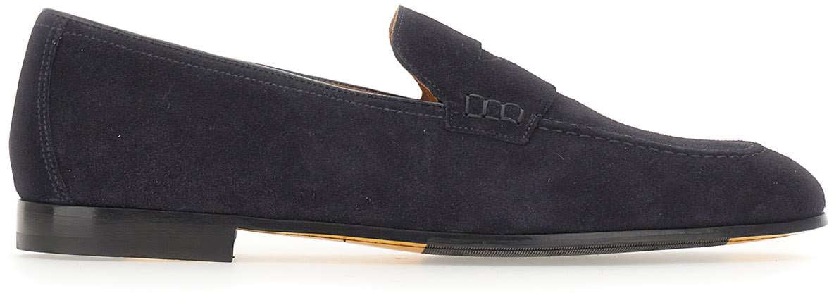 Doucal's Flat Shoes Blue Blauw