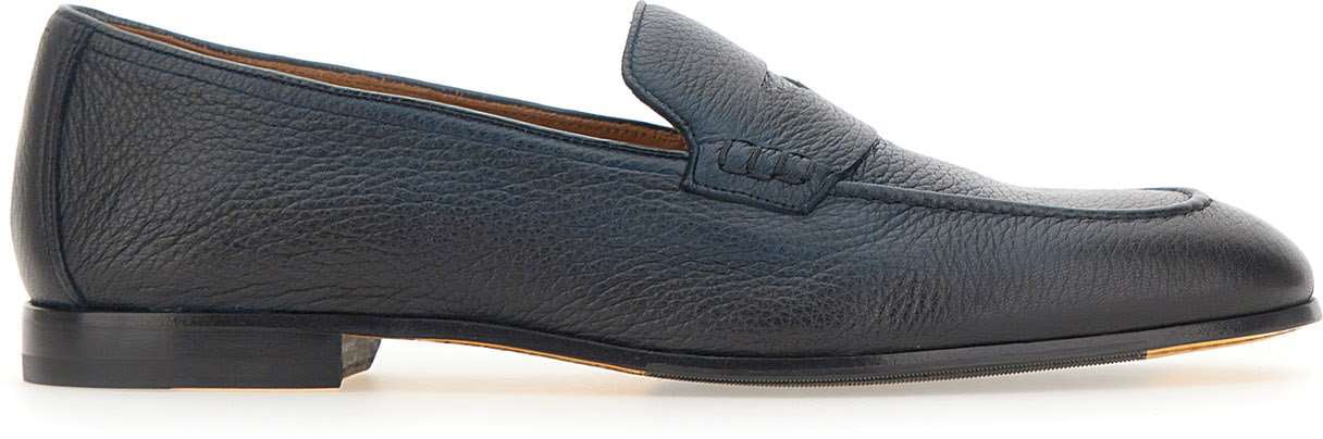 Doucal's Flat Shoes Blue Blauw