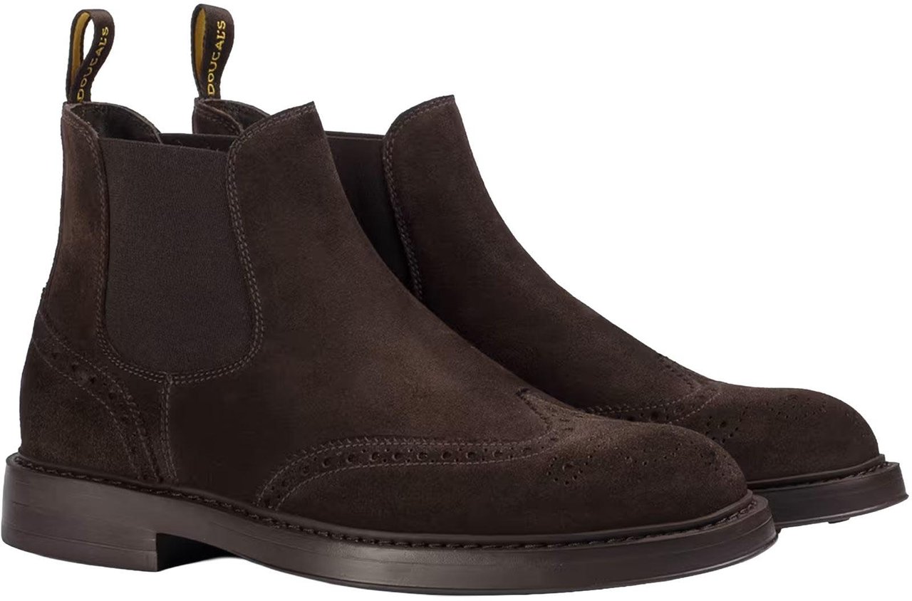 Doucal's Flat Shoes Point Terre+F.Do T.Moro Bruin