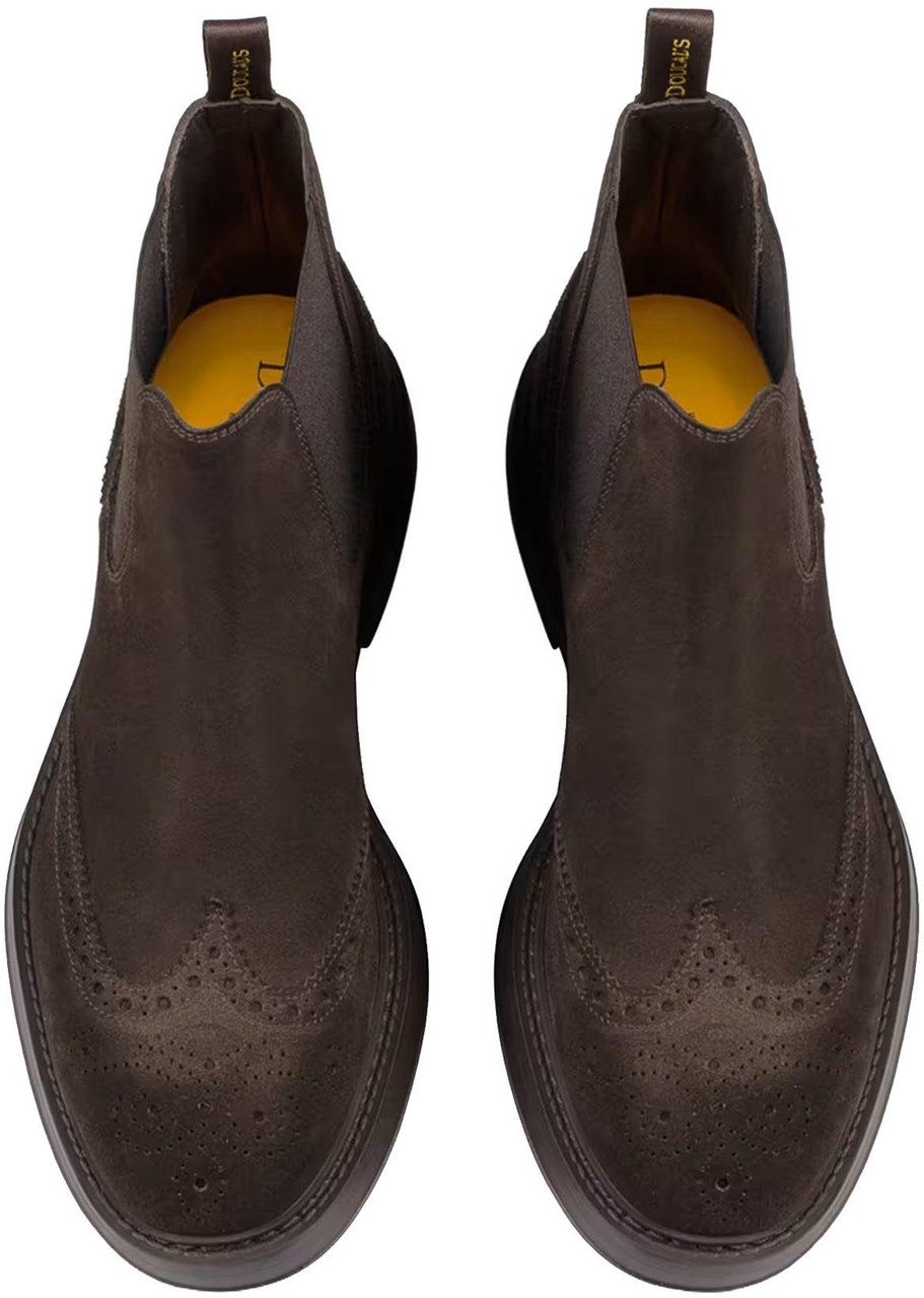 Doucal's Flat Shoes Point Terre+F.Do T.Moro Bruin