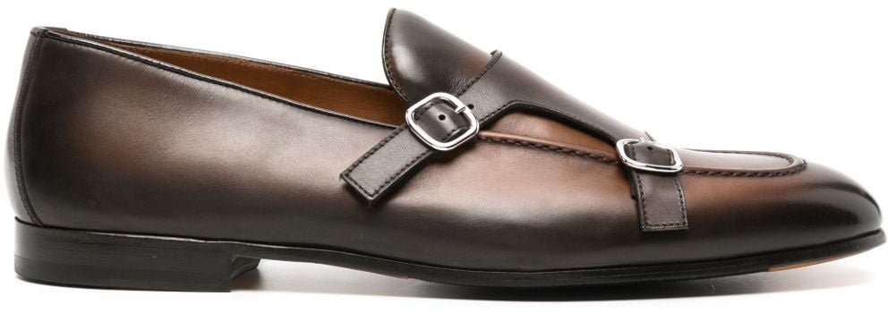 Doucal's Flat Shoes Brown Bruin