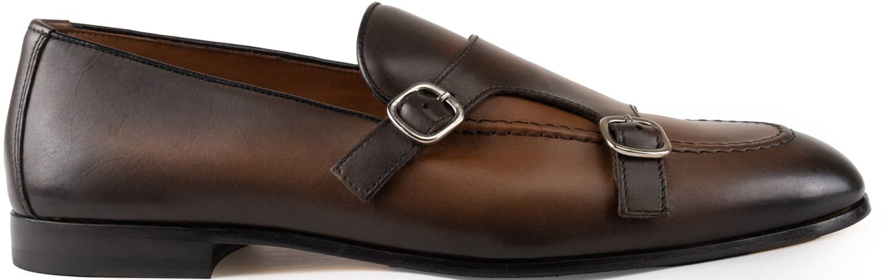Doucal's Flat Shoes Brown Bruin