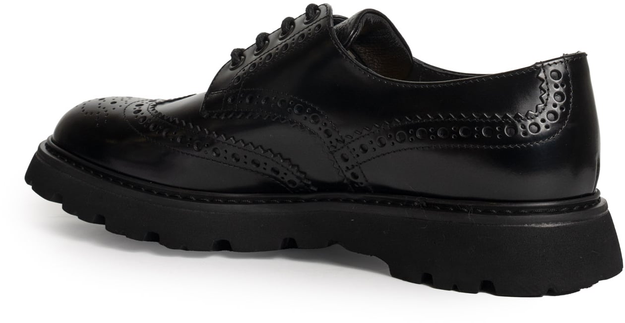 Doucal's Flat Shoes Nerofdo Nero Zwart