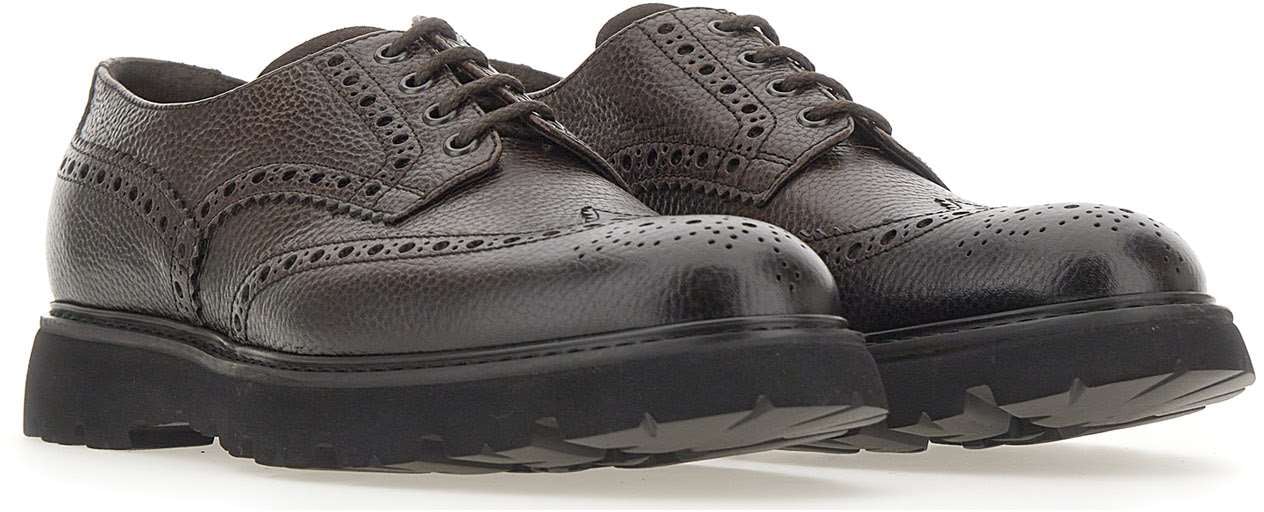 Doucal's Flat Shoes Black Zwart