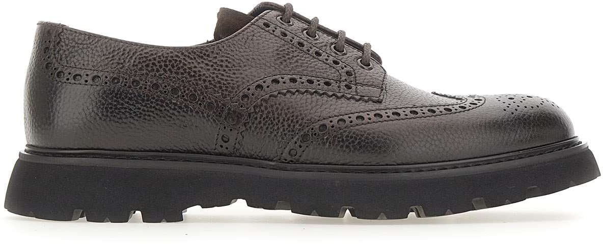 Doucal's Flat Shoes Black Zwart