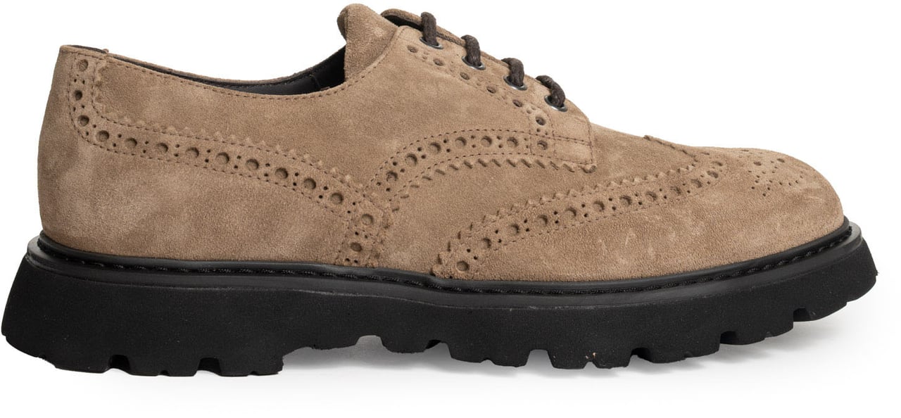 Doucal's Flat Shoes Cacaofdo Nero Bruin