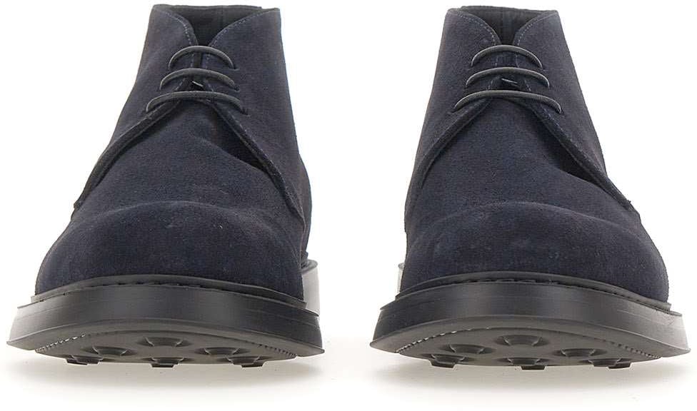 Doucal's Flat Shoes Blue Blauw