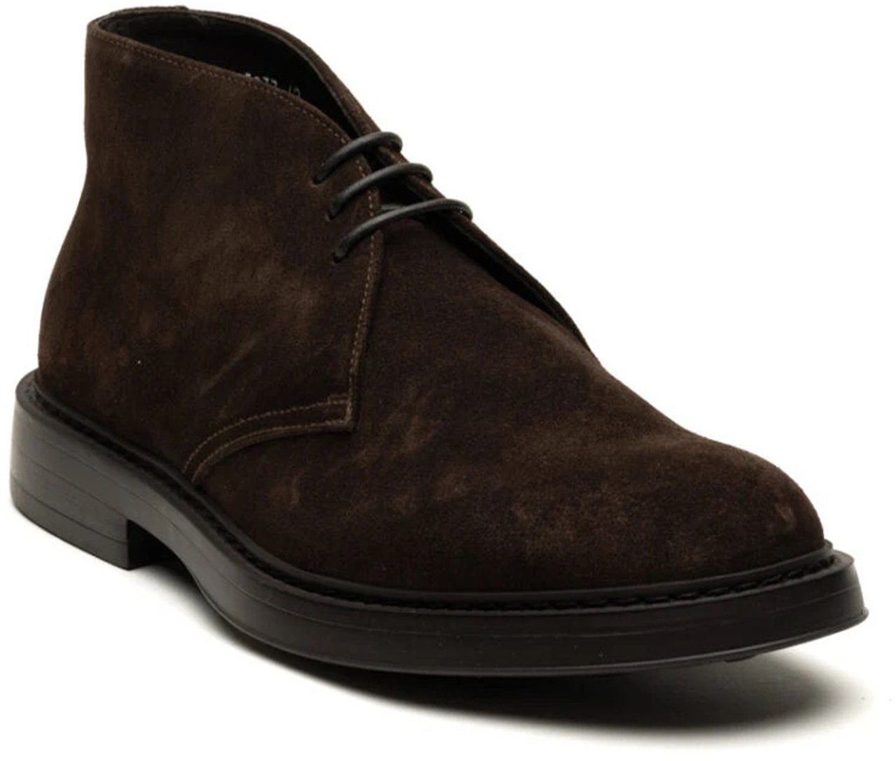 Doucal's Flat Shoes Visone Terre+F.Do T.Moro Bruin