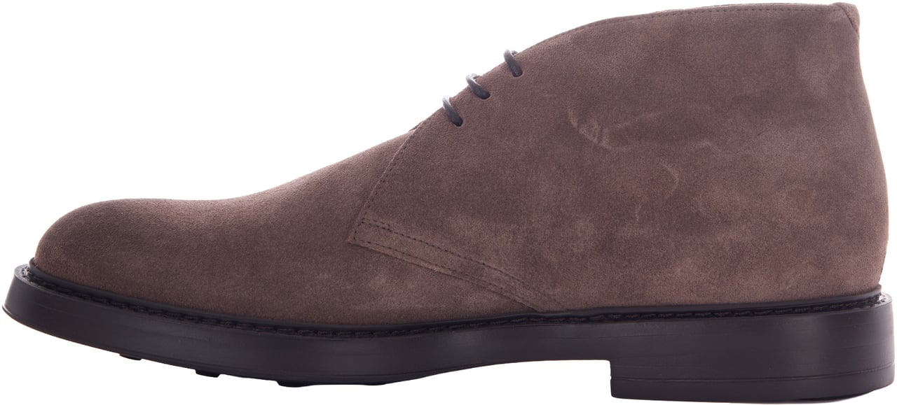 Doucal's Flat Shoes Visone Creta+F.Do T.Moro Taupe
