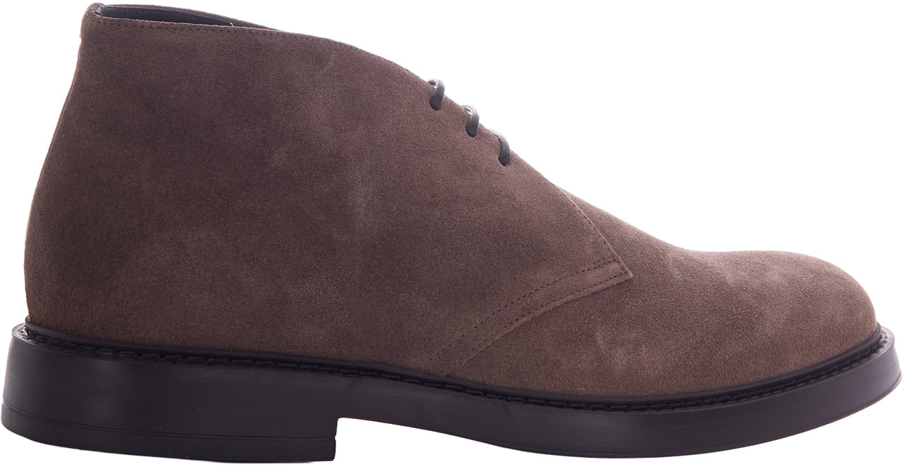 Doucal's Flat Shoes Visone Creta+F.Do T.Moro Taupe