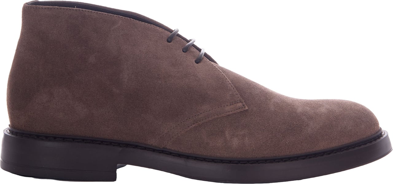 Doucal's Flat Shoes Visone Creta+F.Do T.Moro Taupe