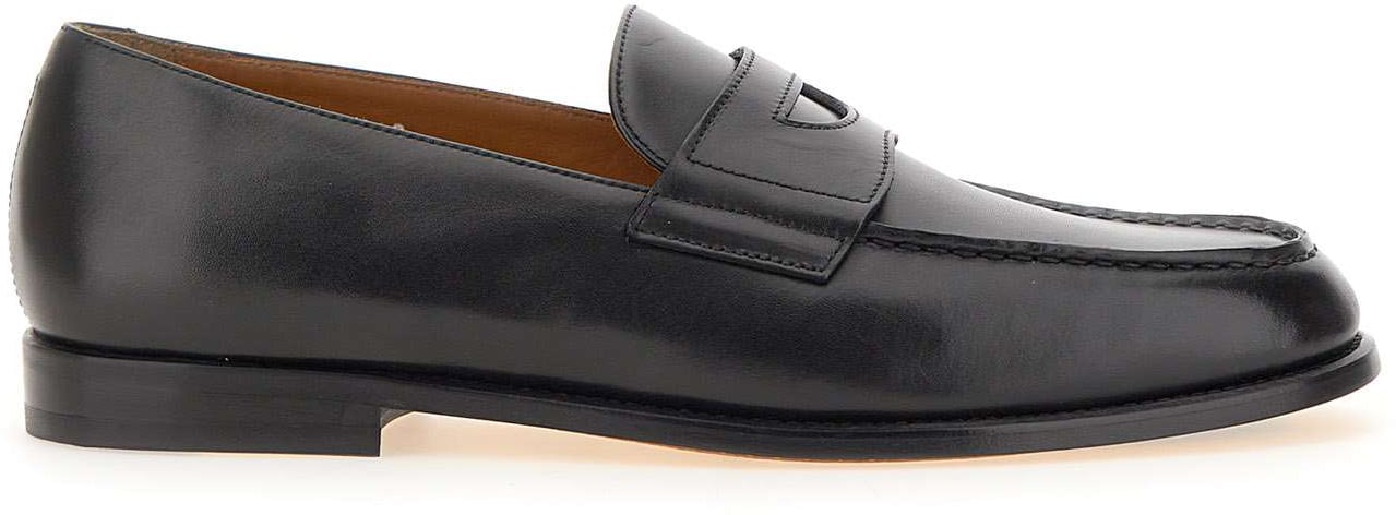 Doucal's Flat Shoes Black Zwart