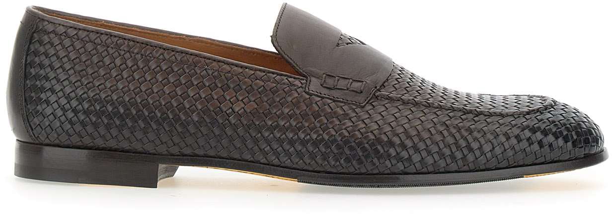 Doucal's Flat Shoes Brown Bruin