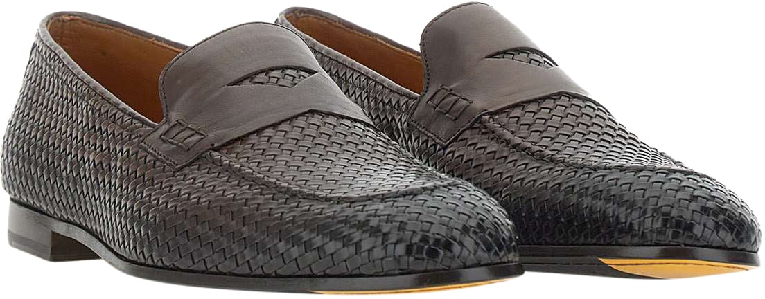 Doucal's Flat Shoes Brown Bruin