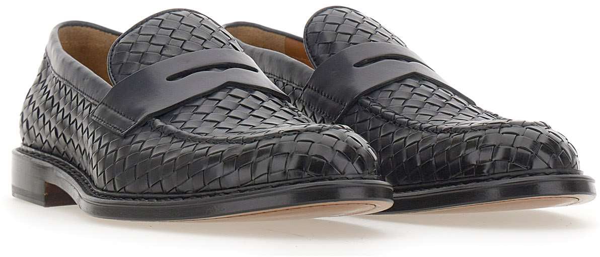 Doucal's Flat Shoes Blue Blauw