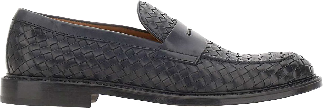 Doucal's Flat Shoes Blue Blauw