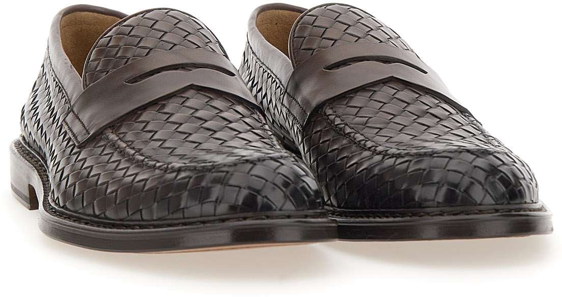 Doucal's Flat Shoes Brown Bruin