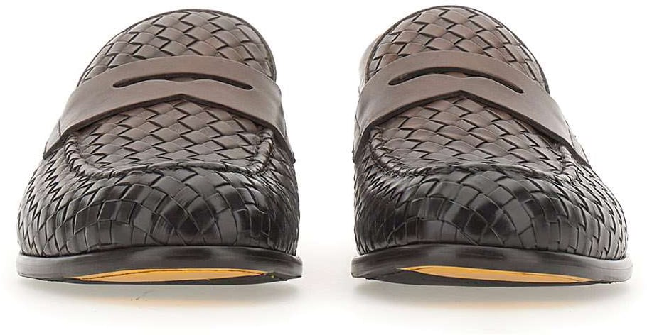 Doucal's Flat Shoes Brown Bruin