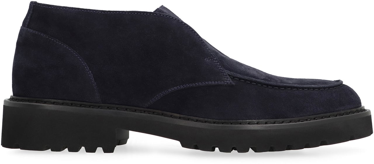 Doucal's Suede desert boots Blauw