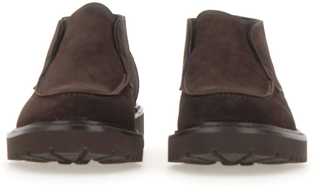 Doucal's Flat Shoes Brown Bruin