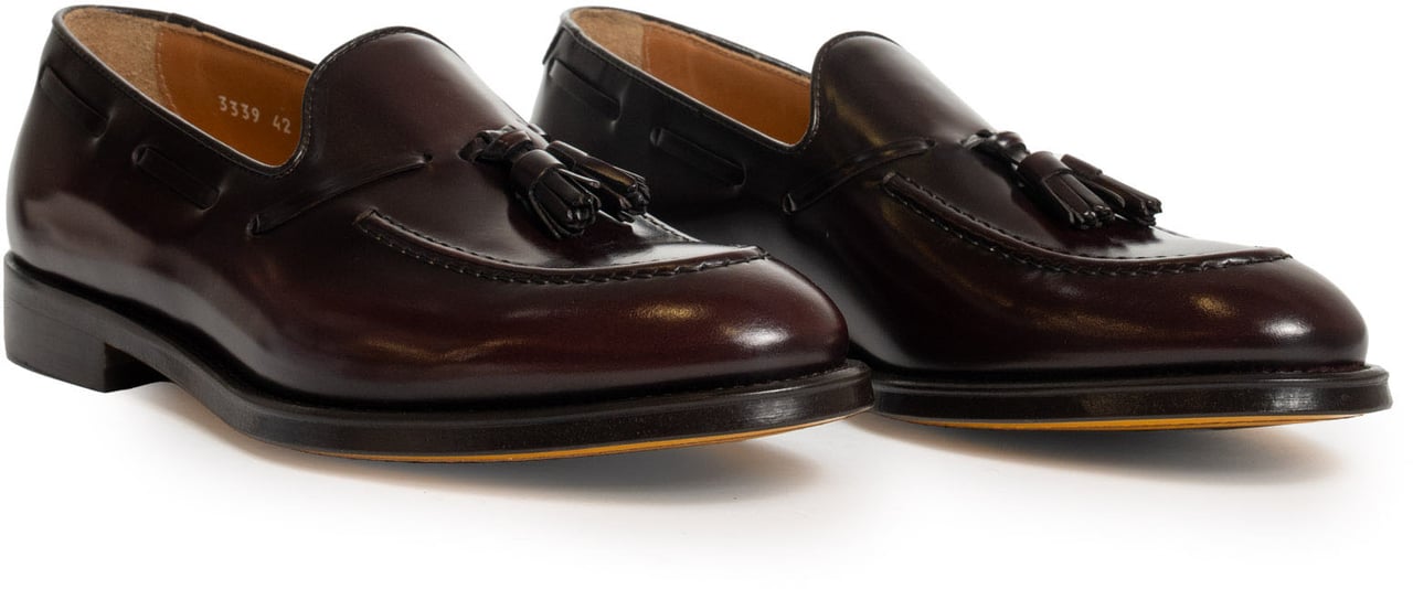 Doucal's Flat Shoes Burgundyfdo Tmoro Maroon