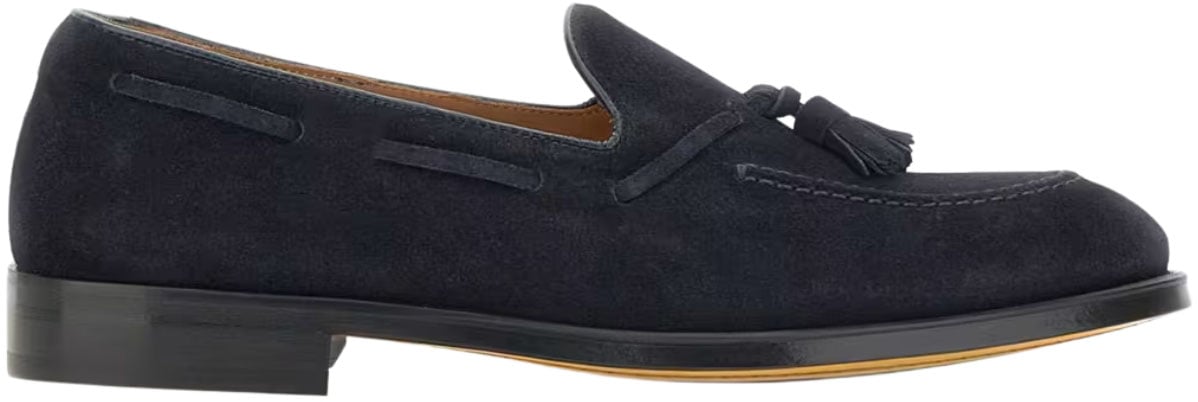 Doucal's Flat Shoes Blue Blauw