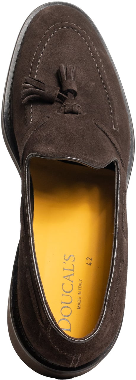 Doucal's Flat Shoes Terrefdo Tmoro Taupe