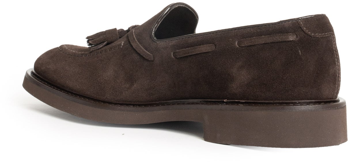 Doucal's Flat Shoes Terrefdo Tmoro Taupe