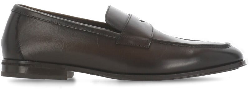 Doucal's Flat Shoes Brown Bruin
