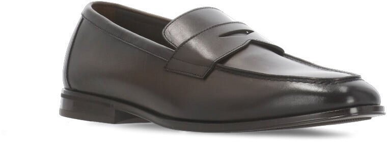 Doucal's Flat Shoes Brown Bruin