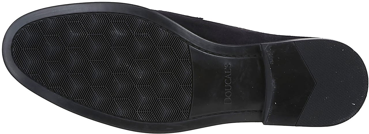 Doucal's Penny Adler Loafers Blue Blauw