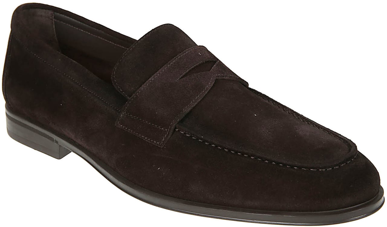 Doucal's Penny Adler Loafers Brown Bruin