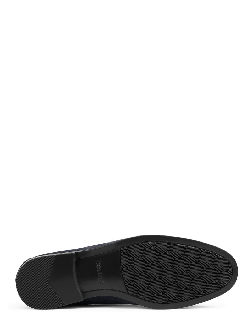 Doucal's Tassel Moccasin Silhouette in Soft Calf Leather Zwart