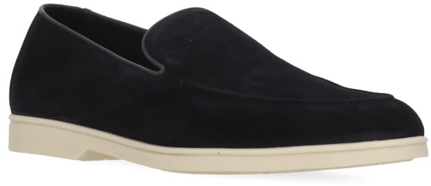 Doucal's Flat Shoes Blue Navy