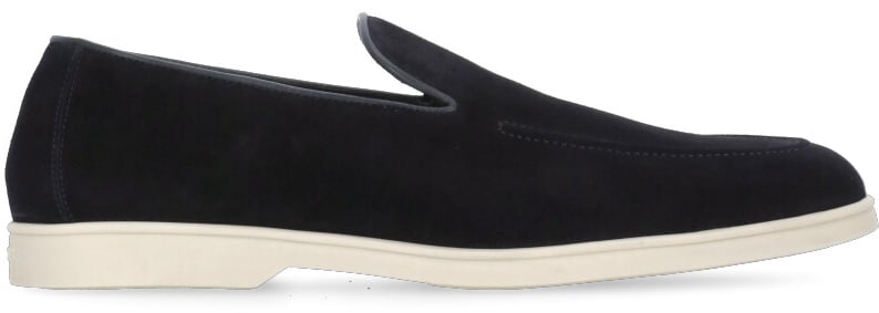 Doucal's Flat Shoes Blue Blauw