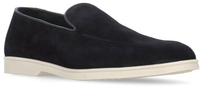 Doucal's Flat Shoes Blue Blauw
