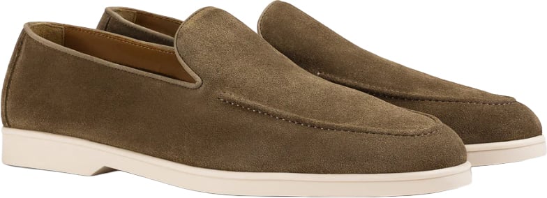 Doucal's Flat Shoes Brown Taupe