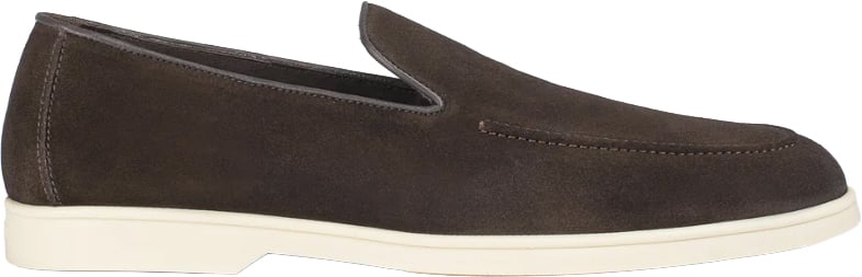 Doucal's Flat Shoes Brown Bruin