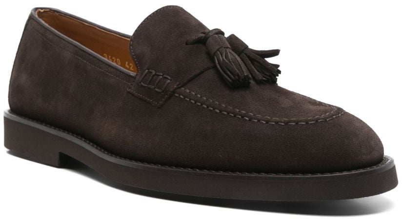 Doucal's Flat Shoes Terra Bruin