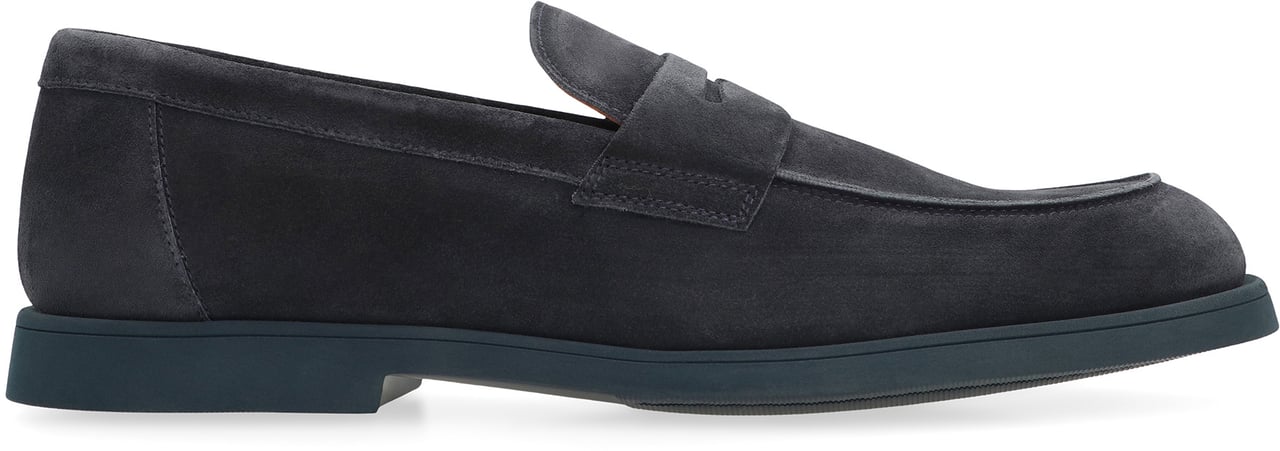 Doucal's Suede loafers Blauw