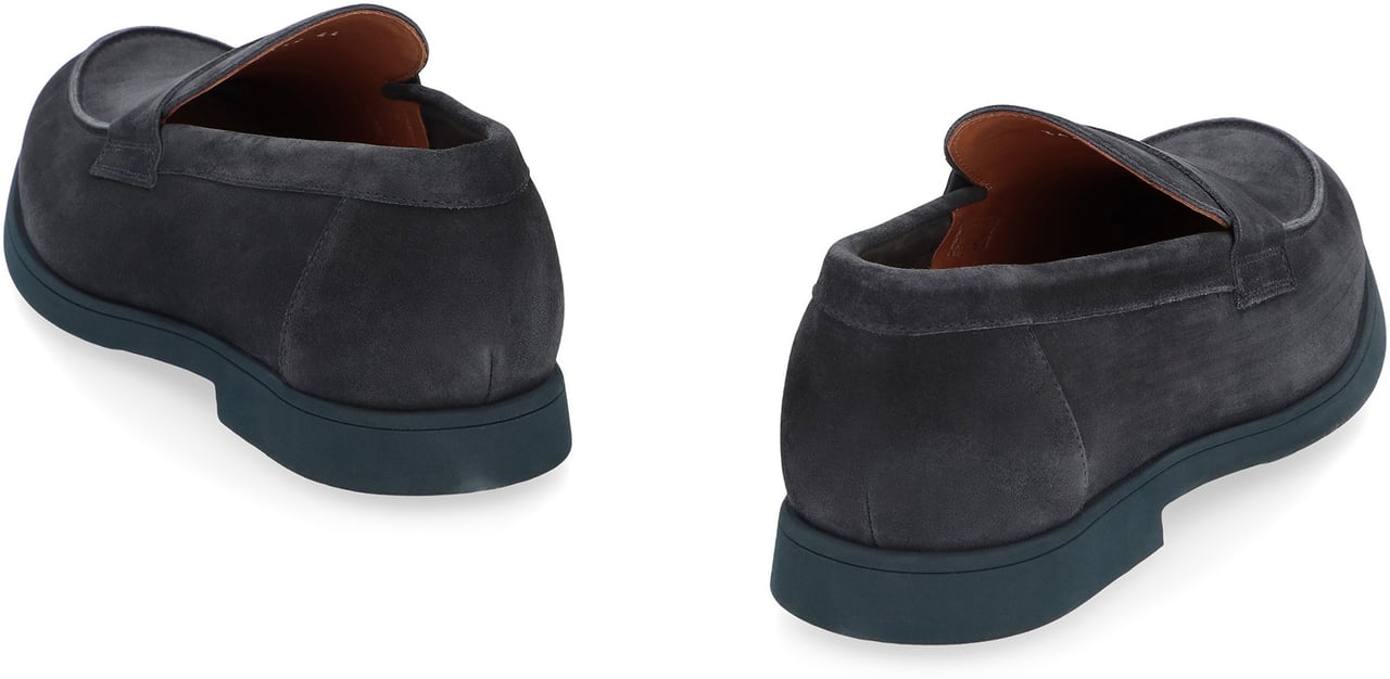 Doucal's Suede loafers Blauw