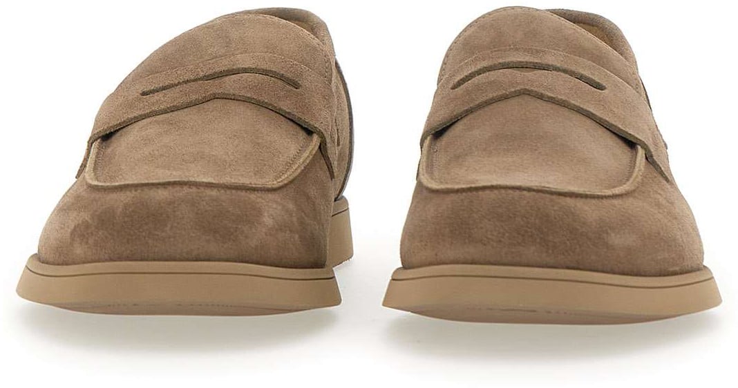 Doucal's Flat Shoes Beige Beige