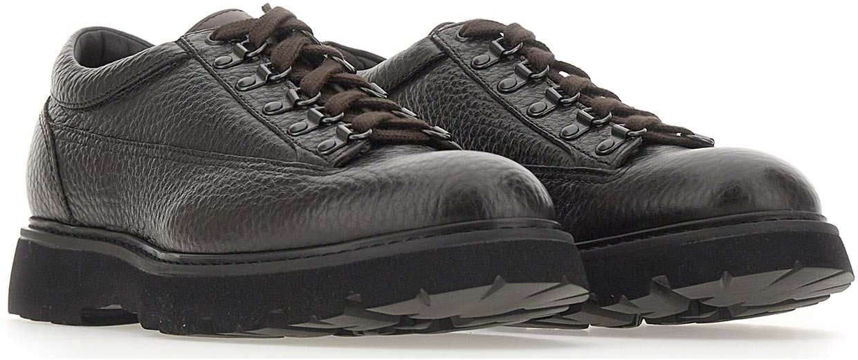 Doucal's Flat Shoes Brown Bruin