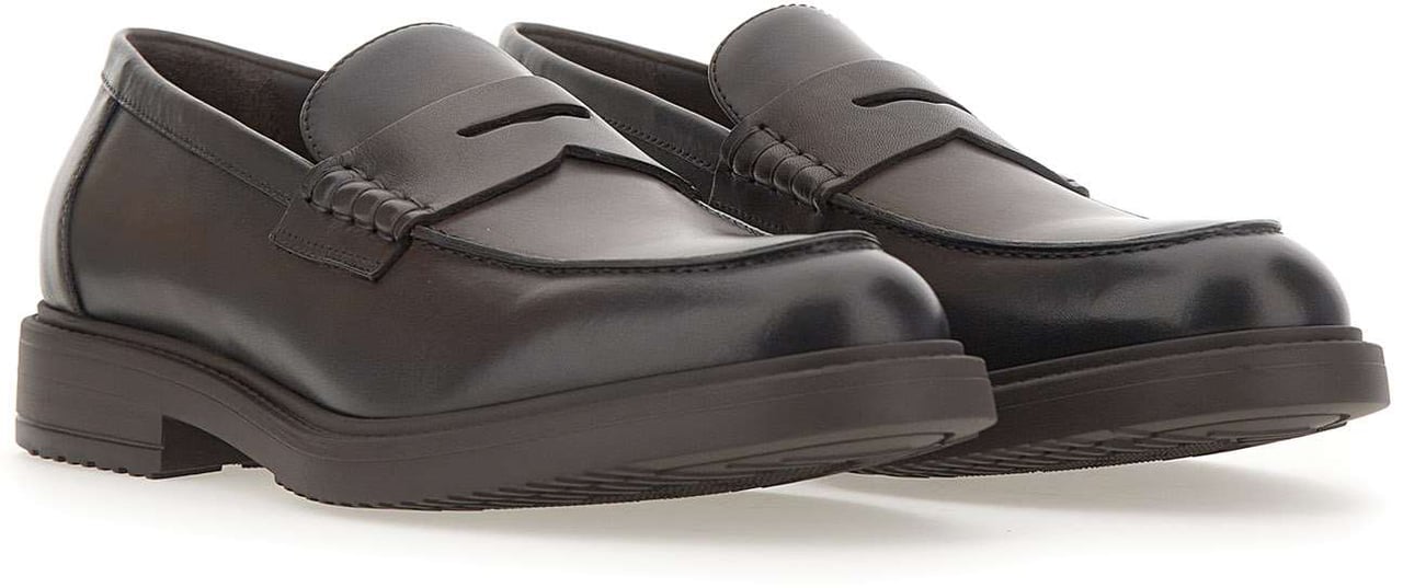 Doucal's Flat Shoes Brown Bruin