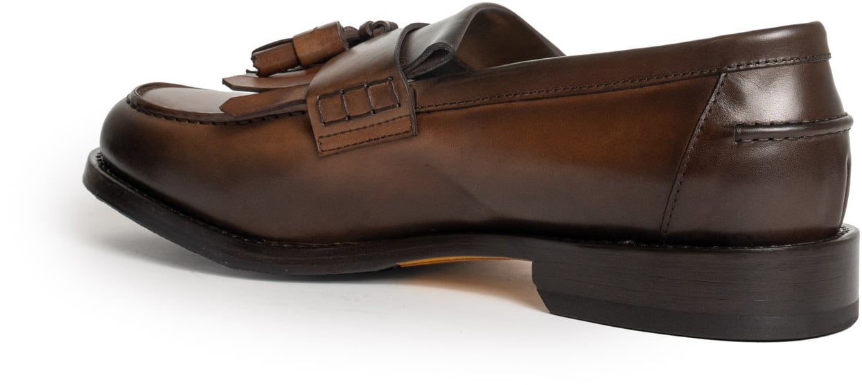 Doucal's Flat Shoes Woodfdo Tmoro Bruin