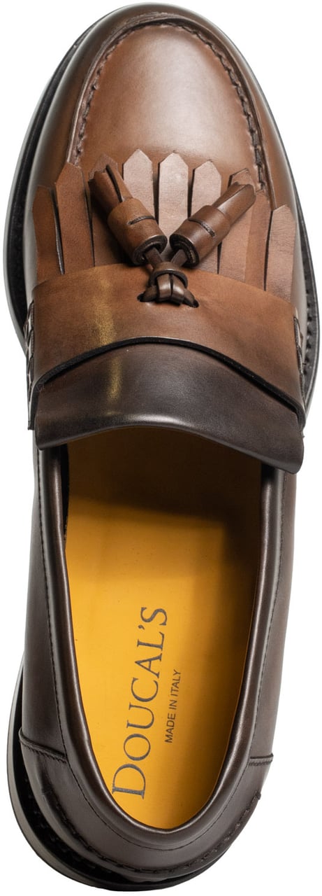 Doucal's Flat Shoes Woodfdo Tmoro Bruin